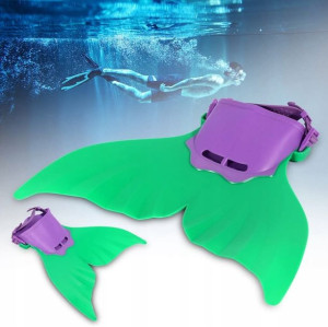 Monopłetwa Syrenka Mermaid nurkowanie dla dzieci
