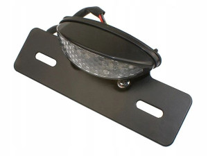Lampa Tył Led Motocykl Z Podstawą Pod Tablicę Reje