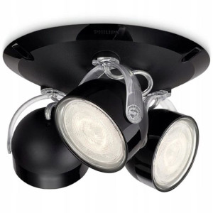 Lampa sufitowa 3x spot PHILIPS DYNA biała LED