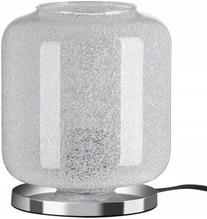 Lampa stołowa kryształowy słoik lampka nocna