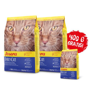 JOSERA Daily Cat 2x2kg + 400g GRATIS