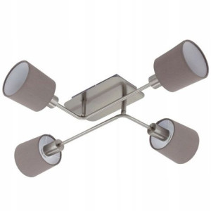 Lampa sufitowa żyrandol elegancki 4x E14