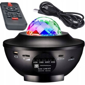 Lampa Projektor Gwiazd Bt Led Relaks Pilot