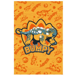 Koc polarowy 100x150 Dino Stegozaur kids