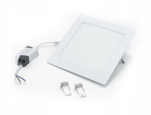 Panel Led Podtynkowy Plafon Kwadrat 12w 6500k