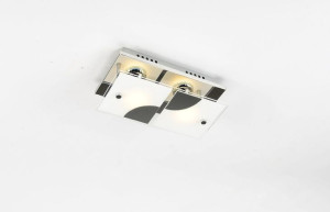 Plafon Led Briloner Kwadratowy 2x Gu10