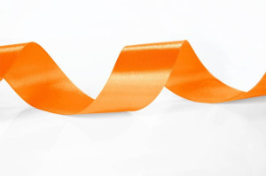 Wstążka tasiemka satynowa o szer. 38 mm. orange