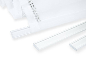 Obciążnik listwa obciążająca do paneli firan 80 cm