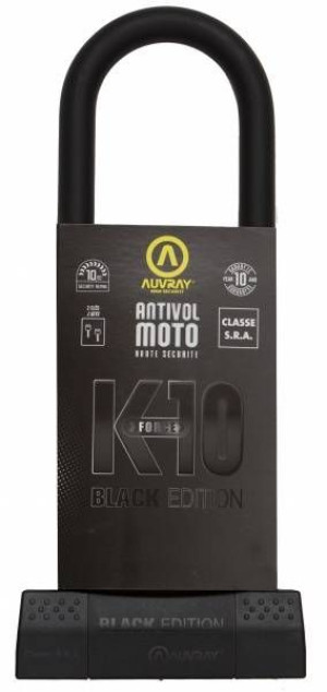 Zapięcie U-Lock AUVRAY BLACK EDITION 85x310mm