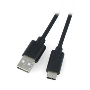 Kabel Economy 2a 1m Usb - Usb-c Czarny