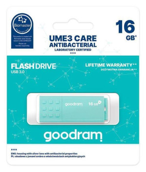 Pendrive 3.0 Goodram Antibacterial 16gb