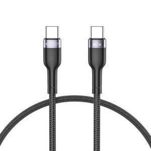 Kabel 3a Pd60w 0,25m Usb-c - Usb-c Tech-protect Ultraboost Czarny