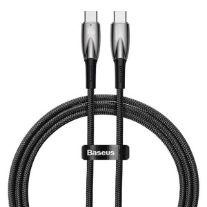 Kabel Usb-c Do Usb-c Baseus Glimmer, 100w, 1m (czarny)