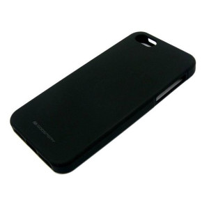 Etui Iphone 5/5s/se Matowy Silikon Mercury Soft Jelly Czarne
