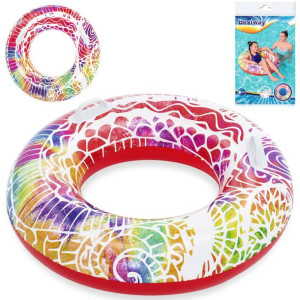 Bestway duże Dmuchane kółko z uchwytami 91cm 36084