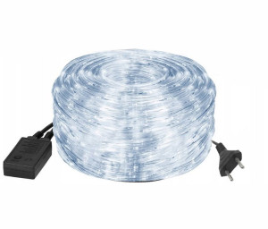 Wąż Świetlny Zewnętrzny Led Lampki Biały Zimny Ip44 10m