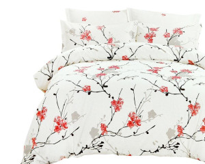 Komplet pościeli bawełna 3-cz. poszwa 200 x 220 cm + 2 x poszewki 70 x 80 c