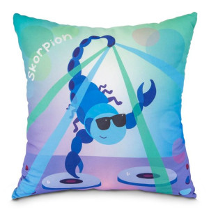 Poduszka przytulanka zodiak/40x40/skorpion