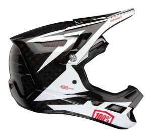 Kask full face 100% AIRCRAFT CARBON MIPS Helmet Rapidbomb/White roz. XL (61