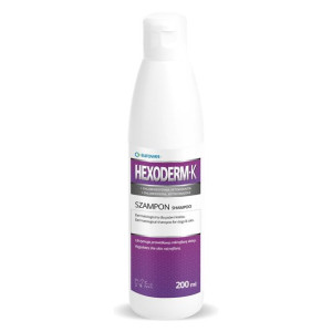 Eurowet Hexoderm-K Szampon Dermatologiczny Dla Psów I Kotów 200 ml