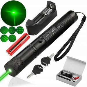 Wskaźnik Laserowy Zielony Laser Moc 5000 mW 80km