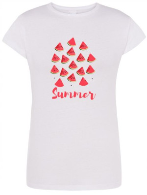 T-Shirt damski nadruk Arbuzy Summer r.L