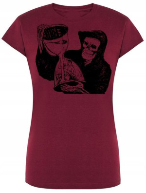 T-Shirt damski nadruk Czas Śmierci Rozm.M