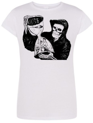 T-Shirt damski nadruk Czas Śmierci Rozm.XL
