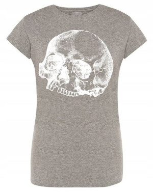 T-Shirt damski nadruk CZASZKA SKULL R.S
