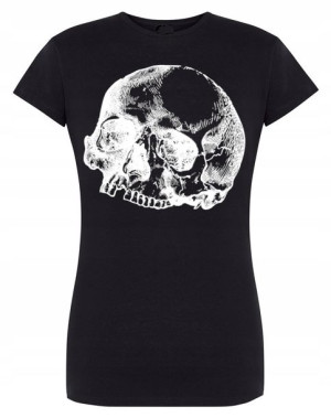 T-Shirt damski nadruk CZASZKA SKULL R.XL