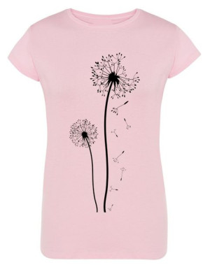 T-Shirt damski nadruk Dmuchawiec Dmuchawce r.L