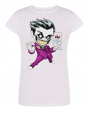 T-Shirt damski nadruk dun art JOKER r.S