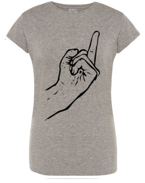 T-Shirt damski nadruk FUCK U r.S