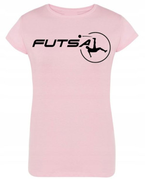 T-Shirt damski nadruk Futsal R.L