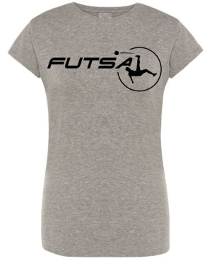 T-Shirt damski nadruk Futsal R.XL