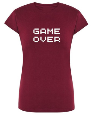 T-Shirt damski nadruk GAME OVER Rozm.XXL
