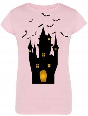 T-Shirt damski nadruk Halloween Rozm.M