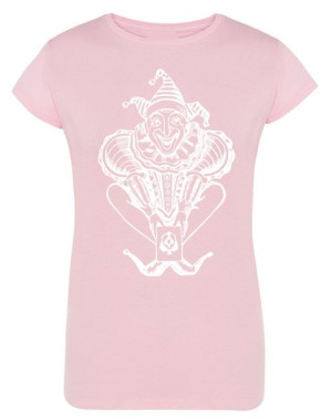 T-Shirt damski nadruk KLAUN JOKER R.M