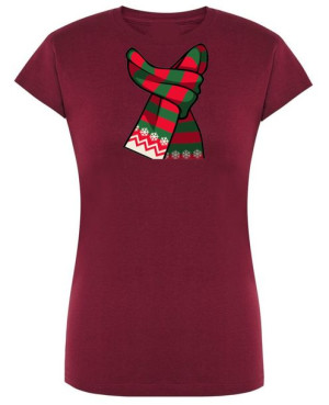 T-Shirt damski nadruk Krawat Świąteczny R.S