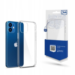 Etui Silikonowe do iPhone 12 Mini - 3mk Clear Case