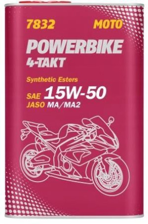 Mannol 7832 4-Takt Powerbike 15w50 4L