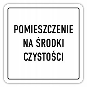 pomieszczenie na środki czystości 10x10 piktogram