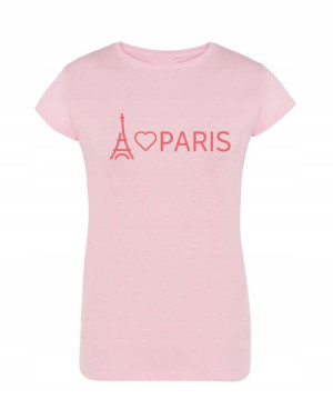 T-Shirt damski nadruk love Paris r.L