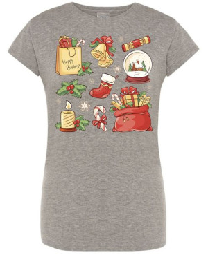 T-Shirt damski nadruk Mikołaj R.S