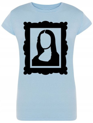 T-Shirt damski nadruk Mona Lisa Rozm.L