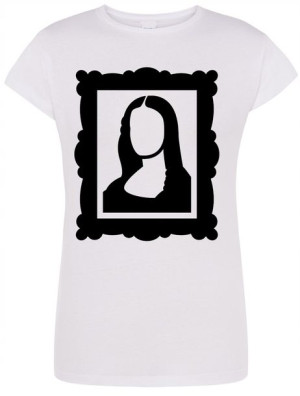 T-Shirt damski nadruk Mona Lisa Rozm.L