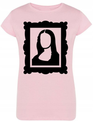 T-Shirt damski nadruk Mona Lisa Rozm.S