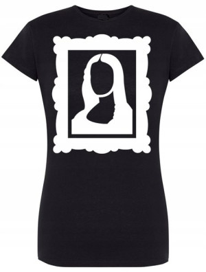 T-Shirt damski nadruk Mona Lisa Rozm.XL