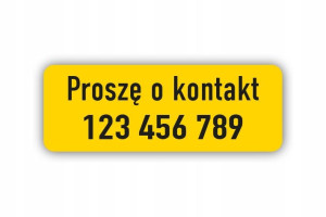 Naklejki dla gołębi na tipesy, 22x8mm, A4, żółte.