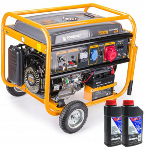 Mocny Agregat Prądotwórczy 7500w 400v Rozruch Avr